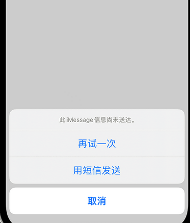 邓州apple维修iPhone上无法正常发送iMessage信息