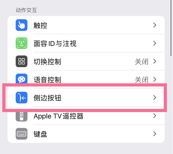 邓州苹果14维修店分享iPhone14 Plus侧键双击下载功能关闭方法 