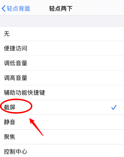 邓州苹果手机维修分享iPhone12如何启用双击截屏 