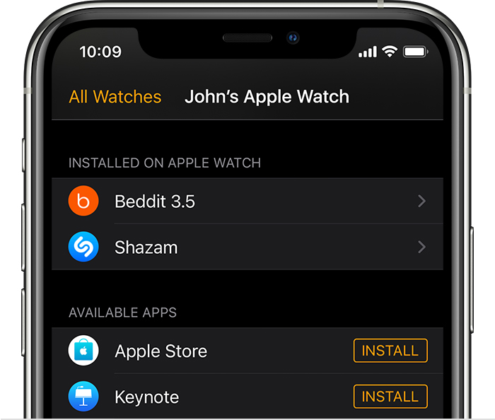 邓州苹果手机维修分享如何在 Apple Watch 上下载应用 