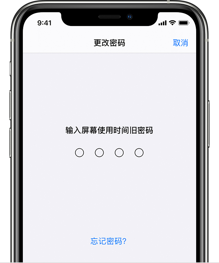 邓州苹果手机维修分享iOS 14 忘记屏幕使用时间密码怎么办 